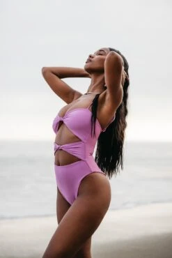 Lisa One Piece - Lilac -VANA Apparel Store 240530 skatie 1270 Edit