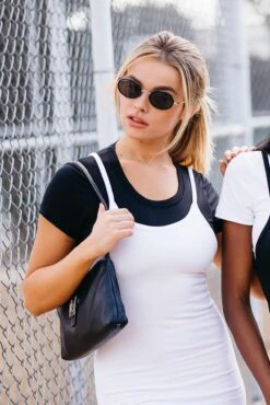 Jennifer Dress - White -VANA Apparel Store 90S BASICS EDITS