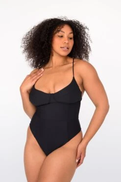Rachel One Piece - Black 19 Rachel One Piece - Black -VANA Apparel Store SKATIE BlackRe stockCURVE 53