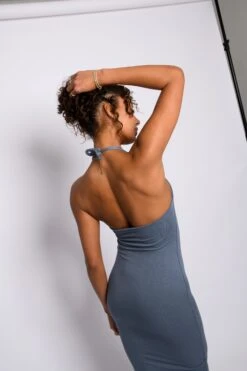 Cassie Dress - Denim -VANA Apparel Store SKATIE Denim 94