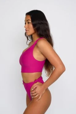 Nicole One Piece - Fuchsia 8 Nicole One Piece - Fuchsia -VANA Apparel Store SKATIE Fuschia 11