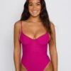 Rachel One Piece - Fuchsia 1 Rachel One Piece - Fuchsia -VANA Apparel Store SKATIE Fuschia 2 pp