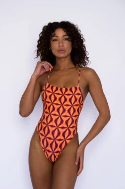 Resa One Piece - Lava -VANA Apparel Store SKATIE Lava 51