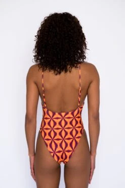 Resa One Piece - Lava -VANA Apparel Store SKATIE Lava 55