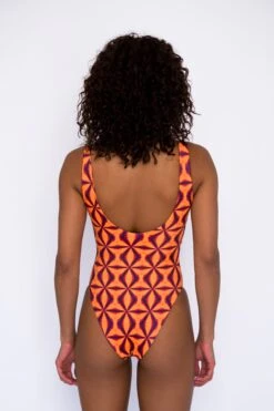 Chloe One Piece - Lava -VANA Apparel Store SKATIE Lava 60