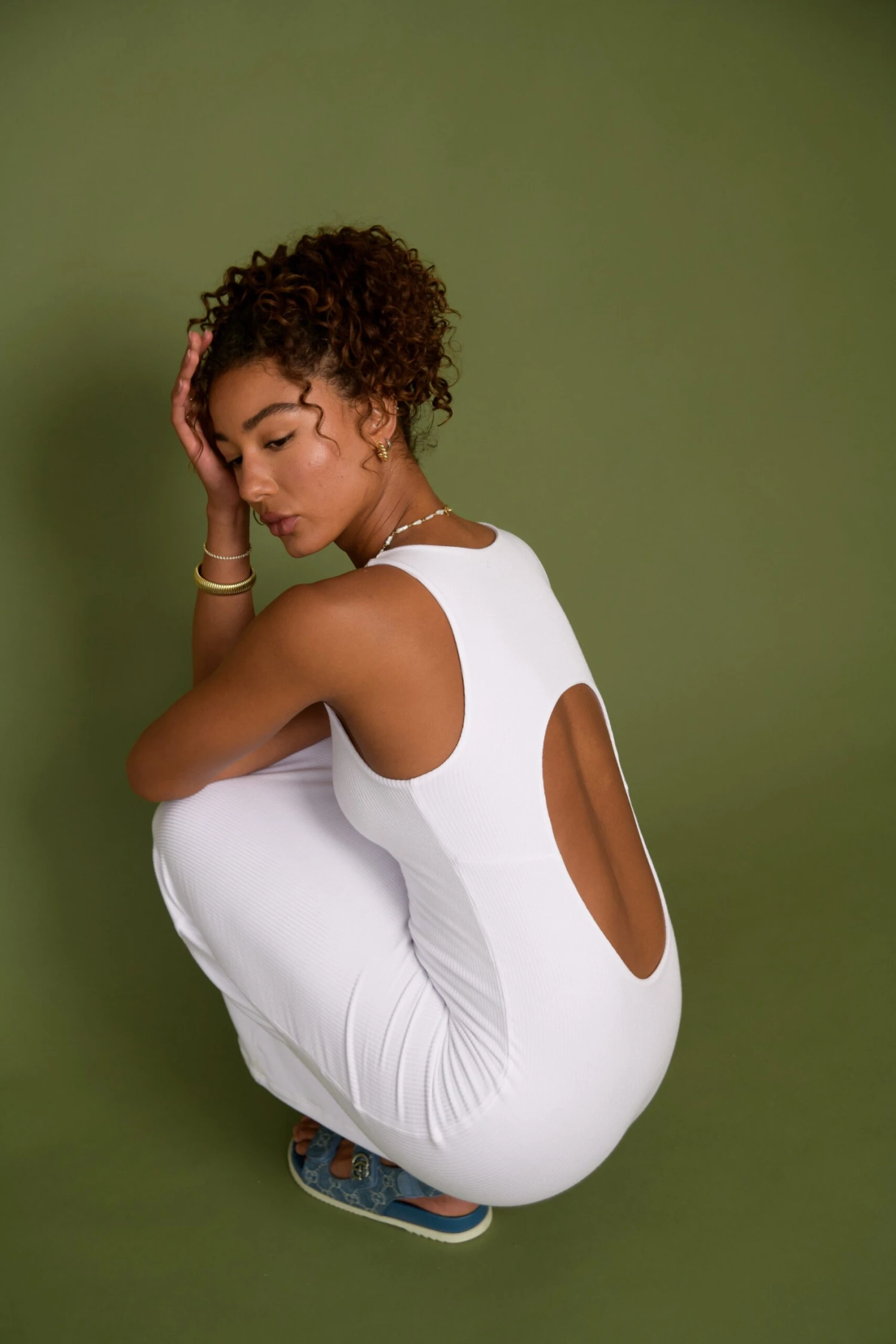 Bre Dress - White 3 Bre Dress - White