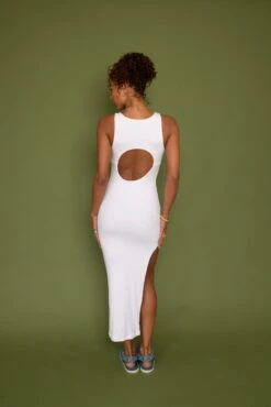 Bre Dress - White 21 Bre Dress - White -VANA Apparel Store SKATIE White 4