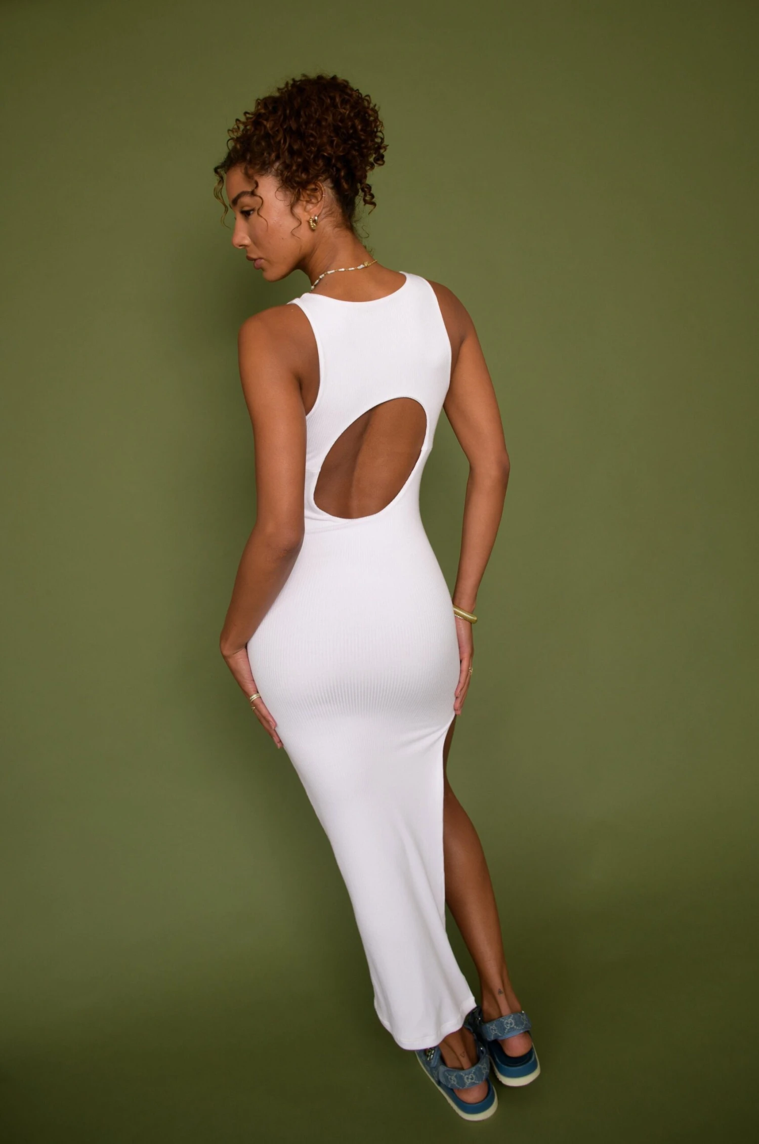 Bre Dress - White 5 Bre Dress - White - Image 3