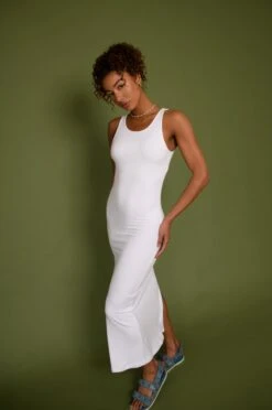 Bre Dress - White 15 Bre Dress - White -VANA Apparel Store SKATIE White 7