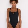 Nikki One Piece - Black -VANA Apparel Store SKATIE black 73