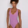 Jacelyn One Piece - Lilac 2 Jacelyn One Piece - Lilac -VANA Apparel Store SKATIE lilac 72